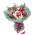 mix květin z hortenzií a trsových růží